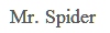 Mr. Spider - Doug Newman